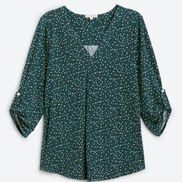 Beacon Patty Roll Tab Knit Top - Picture 3 of 3